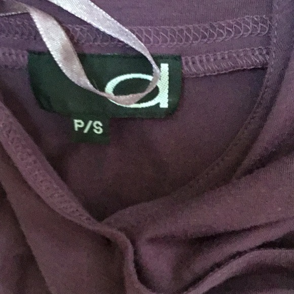 Purple Ruched Halter Dress - Picture 7 of 9